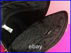 Kate Spade Chelsea Black Padded Laptop Sleeve Crossbody Shoulder Pink Gift Bag