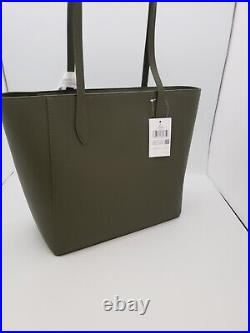 Kate Spade Dana Saffiano PVC Tote laptop Large Bag Enchanted Green KB617 $359