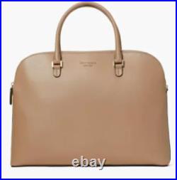 Kate Spade New York Ivory Leather Laptop Bag New withtag