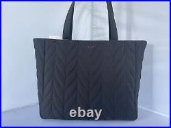 Kate Spade New York Large BLACK Tote Laptop Shoulder Bag Purse MSRP $299