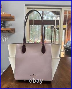 Kate Spade New York Madison Laptop Tote Shoulder Bag In Lilac Moonlight