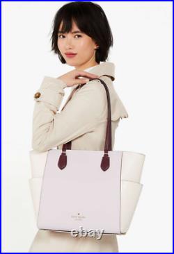 Kate Spade New York Madison Laptop Tote Shoulder Bag In Lilac Moonlight