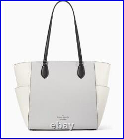 Kate Spade New York Madison Laptop Tote Shoulder Bag In Platinum Gray
