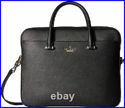 Kate Spade New York Saffiano briefcase leather bag laptop tote shoulder strap