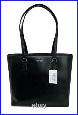 Kate Spade Perry Saffiano Leather Laptop Tote Bag Black K8693 $459