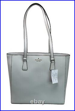 Kate Spade Perry Saffiano Leather Laptop Tote Bag Stone Path K8693 $459