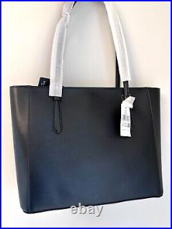 Kate Spade Schuyler Black Tote Bag Charm K7354 NWT $359 NEW Leather Laptop