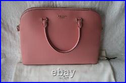 Kate Spade Serene Pink SPENCER Large Leather Universal Laptop Work Tote Bag