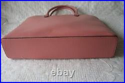 Kate Spade Serene Pink SPENCER Large Leather Universal Laptop Work Tote Bag