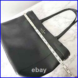 Kate Spade Staci Saffiano Leather Large Laptop Tote Shoulder Bag Black PRISTINE