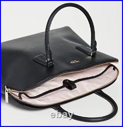 Kate Spade Sylvia Universal Slim Laptop Bag Large Satchel Crossbody Black