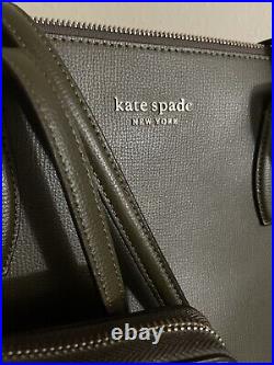 Kate Spade Tote Large All day Leather Zip Laptop Work Shoulder Bag & Wallet