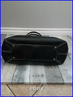 Kate Spade Wellesley Fallon Large Black Leather Tote Purse Laptop Bag