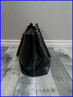 Kate Spade Wellesley Fallon Large Black Leather Tote Purse Laptop Bag