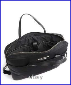 Kate Spade Women's Sam Large Nylon 15in laptop Black Commuter Shoulder Bag