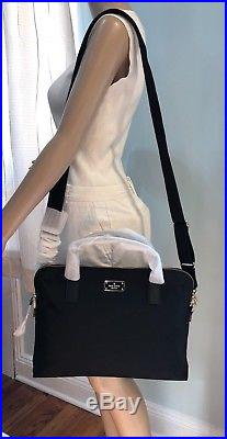 Kate Spade blake avenue daveney laptop shoulder hand bag briefcase black nylon