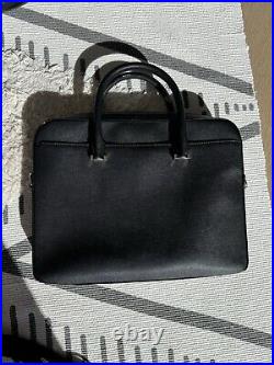 Kate spade Black Leather Laptop Computer Bag Briefcase