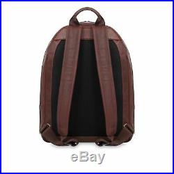 Knomo Barbican Albion 15 Backpack Leather Brown Rucksack Laptop large bag New