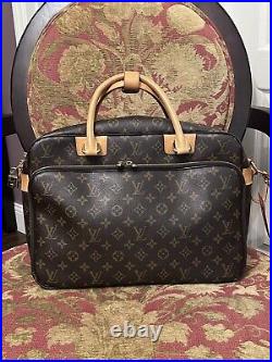 LOUIS VUITTON LV Icare 2 Way Laptop Bag Travel Bag Monogram Brown