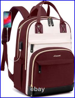 LOVEVOOK Backpack for Women, Fits 15.6 Inch Laptop Bag, Fashion Travel Work Anti