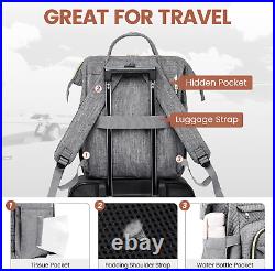 Laptop Backpack for Women, 17 Inch Professional Womens Travel Backpack Purse Comp