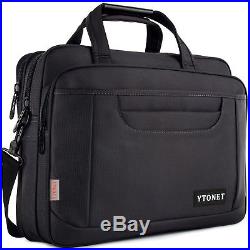 Laptop Briefcase 15.6 Bag Stylish Nylon Padded Business Office Men Women Carry