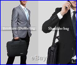 Laptop Briefcase 15.6 Bag Stylish Nylon Padded Business Office Men Women Carry