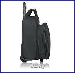 Laptop Rolling Bag Solo 17.3 inch Computer For Women Men Black Padded Briefcase