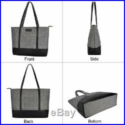 Laptop Tote Bag, Fits 15.6-17 Inch Laptop Womens Lightweight Water Resistant