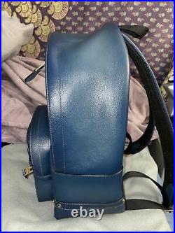 Large Blue Coach Backpack With Laptop Sleeve NWOT Includes Dust Bag