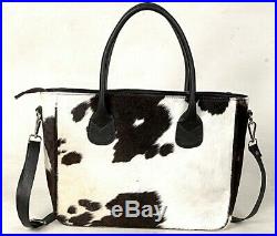 Large Cowhide Tote Bag Handbag Purse Shoulder Laptop Bag Pocketbook Woman SA-15