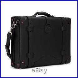 Lawyer Womens Mens Messenger Bag Leather Briefcase Laptop Case Attache Catalog