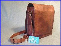 Leather Bag 13 Tall Laptop Bag FMT+ A4 Flap Padded MacBook
