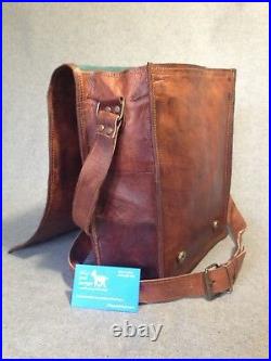Leather Bag 13 Tall Laptop Bag FMT+ A4 Flap Padded MacBook
