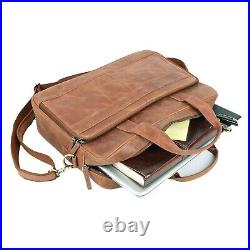 Leather Laptop briefcases Messenger Bag Best Office School College Satchel Bag10