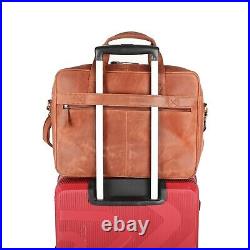 Leather Laptop briefcases Messenger Bag Best Office School College Satchel Bag12
