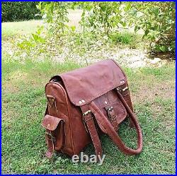 Leather Tote, Everyday use tote bag, Laptop Work Student Bag, Shoulder Bag