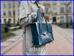Leather laptop bag women Leather satchel Leather briefcase