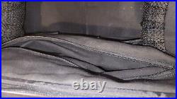 Levenger Black Nylon Leather Trim 17 Tote Bag Messenger Travel Laptop Crossbody