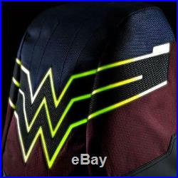 Lighted Flash Backpack DC Gift Light Up DC Bag DC Laptop (Wonder Woman)