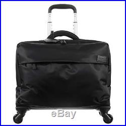 Lipault Plume Business Spinner Tote 17 Laptop Wheeled Briefcase Bag for Women