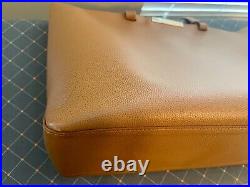 Longchamp Leather Made in France Large Tote Laptop Bag