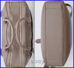 Longchamp leather laptop weekend bag crossbody $1295