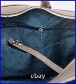 Longchamp leather laptop weekend bag crossbody $1295