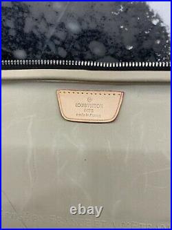 Louis Vuitton Damier Ebene Laptop Messenger Bag Case Authentic