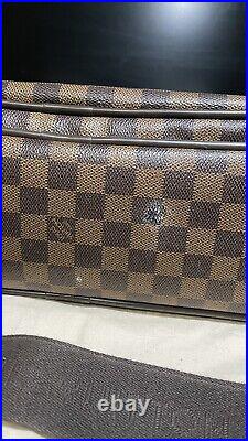 Louis Vuitton Icare Laptop/computer Bag Damier Brown Used Condition