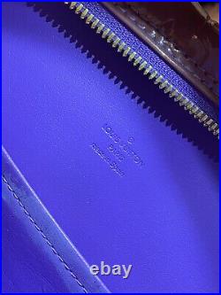 Louis Vuitton Purse, Handbag SUTTON VERNIS large burgundy/purple EUC