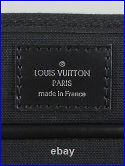 Louis Vuitton Steeve Daimer Graphite Canvas Laptop, Travel, Business Bag