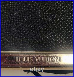 Louis Vuitton Taiga Viktor Messenger Bag Black Leather Cross Body Laptop Bag