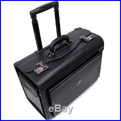 Luggage Laptop Bag Briefcase Case Women Men Leather Computer Best Rolling Mobile